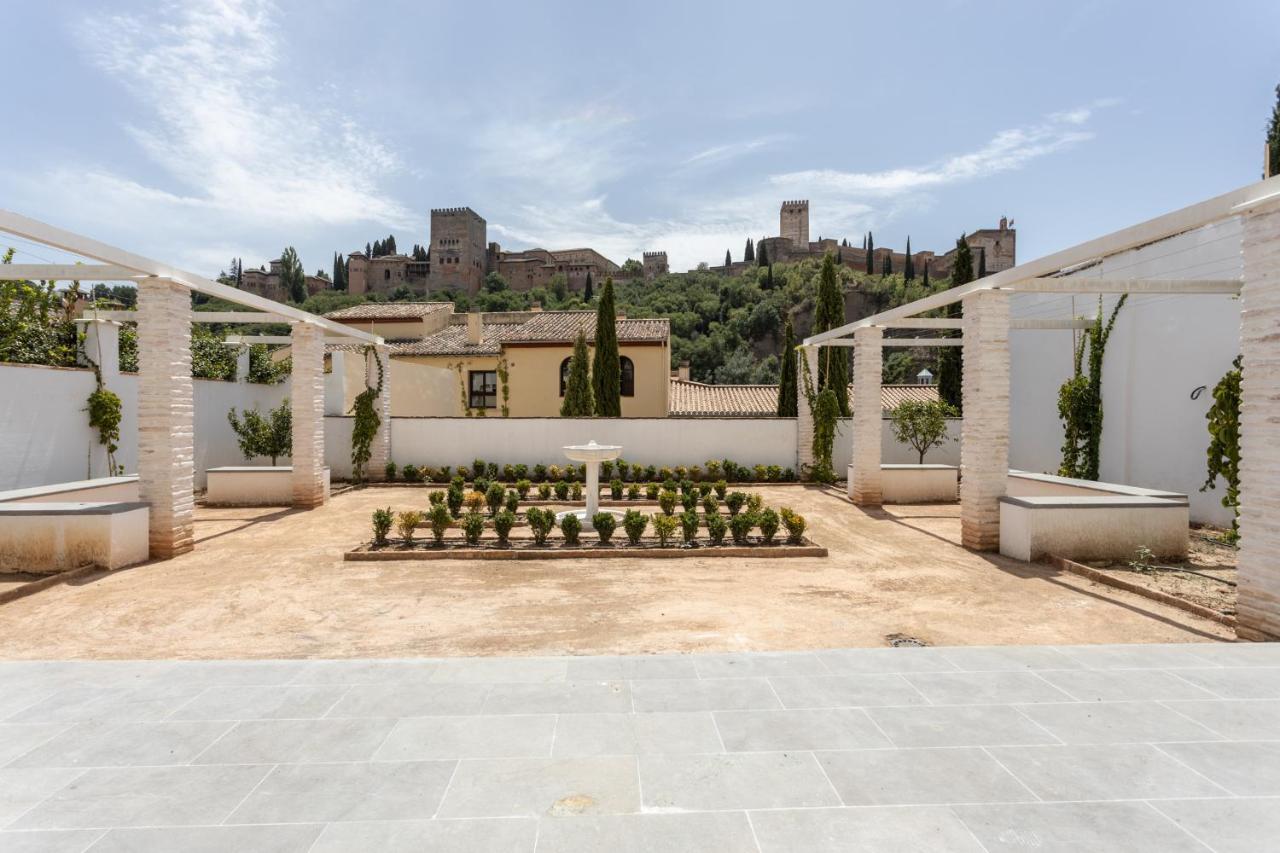 INOLVIDABLES VISTAS A LA ALHAMBRA, Parking Apartman Granada Kültér fotó