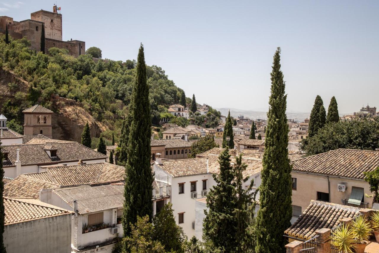 INOLVIDABLES VISTAS A LA ALHAMBRA, Parking Apartman Granada Kültér fotó