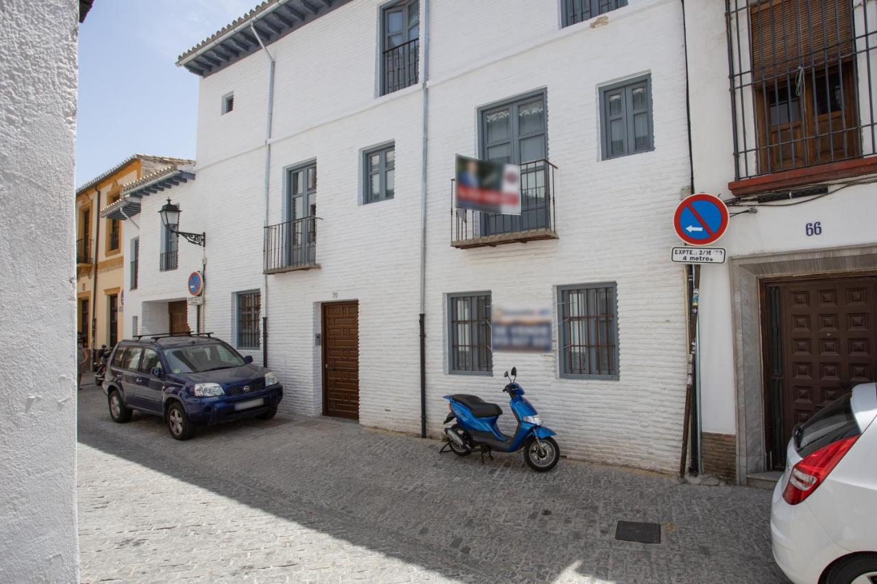 INOLVIDABLES VISTAS A LA ALHAMBRA, Parking Apartman Granada Kültér fotó