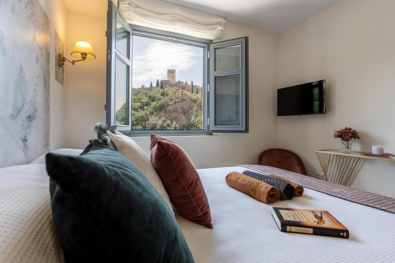 INOLVIDABLES VISTAS A LA ALHAMBRA, Parking Apartman Granada Kültér fotó